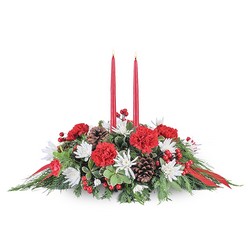 Christmas Table from Joseph Genuardi Florist in Norristown, PA